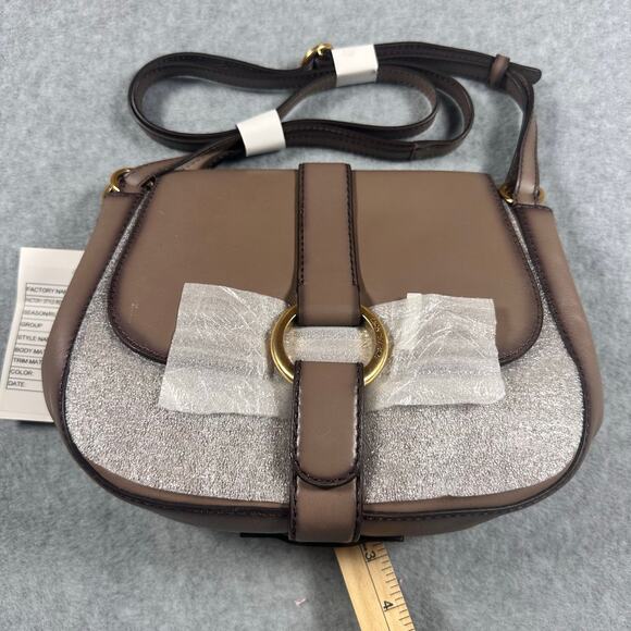 Michael Kors Quincy Boho Medium Leather Saddlebag - Picture 4 of 10